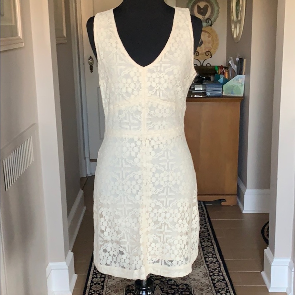 Hollister Open Lower Back Lace Dress